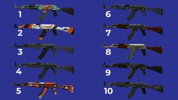 АК-47 СКИН ОРУЖИЯ COUNTER-STRIKE IRL на подвешивание - ПОДАРОК ​​ПОДАРОК