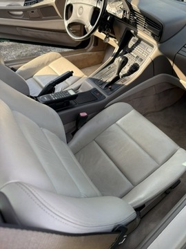 BMW Seria 8 I 1991 BMW 850 850i ładna zarejestrowana 65 tyś km., zdjęcie 6