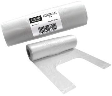 REKLAMÓWKI JEDNORAZOWE NA ROLCE PACLAN DO 5KG ZRYWKI MOCNE