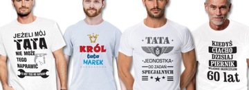 Футболка с выкройками для папы, папы, ко дню отца - Л