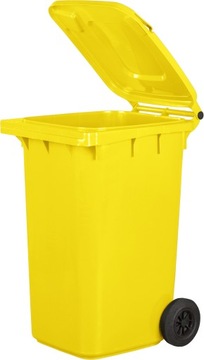 Контейнер для мусора 240л желтый зеленый синий