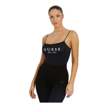 GUESS BODY DAMSKIE CARRIE BODY CZARNE r.M