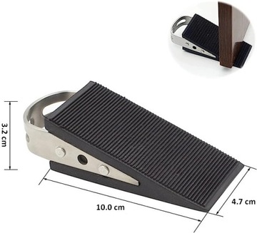 1x ДВЕРНОЙ КЛИН ДВЕРНОЙ СТОП СТОП ЧЕРНЫЙ