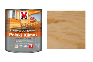 Lazura V33 Polski Klimat 7 lat Bezbarwny 0,75L