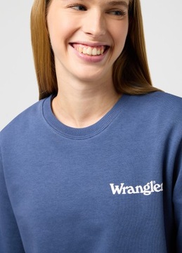Wrangler Crew Sweatshirt - Vintage Indigo