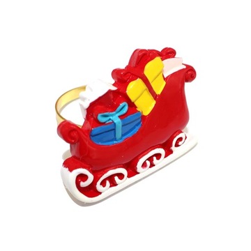 4 шт., кольцо для салфеток из смолы, рождественский камин, снежинка, рождественская елка в форме сердца