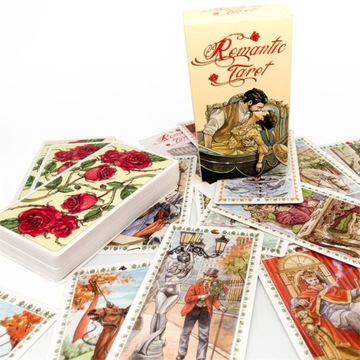 Romantyczny Tarot 78 kart talia angielski Tarot ws