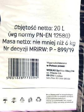 Ziemia do roślin kwaśnolubnych 20ltr