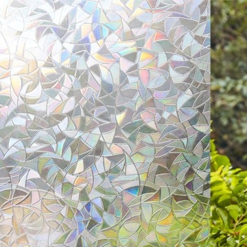 FOLIA SAMOPRZYLEPNA DEKORACYJNA NAKLEJKA NA SZYBĘ WITRAŻOWA 200x90CM