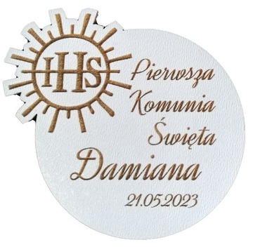 MAGNES podziękowanie dla gości komunia upominek pamiątka
