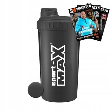 SHAKER SPORT-MAX 700ML WYTRZYMAŁY SZCZELNY SZEJKER