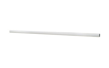 RURA 22x15 METALOWY DRĄŻEK UBRANIOWY 120 CM BIAŁY
