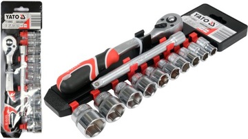 YATO KOMPLET NASADEK Z AKCESORIAMI 3/8