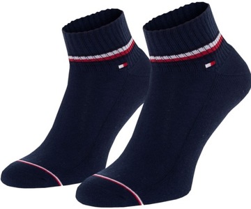 TOMMY HILFIGER SKARPETY MĘSKIE STOPKI 47-49 granat