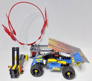 LEGO RACERS 8494 УНИКАЛЬНАЯ КОРОБКА С ИНСТРУКЦИЯМИ ПО ОГНЕННОМУ КОЛЬЦУ