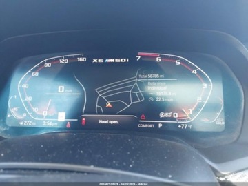 BMW X6 G06 2021 BMW X6 M50I 2021 4.4l 4.4 Benzyna 523KM, zdjęcie 10