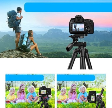 Штатив для телефона с камерой 135 см, пульт дистанционного управления Bluetooth