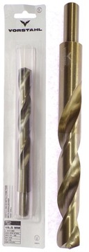 WIERTŁO DO METALU 19,5MM KOBALTOWE HSS-E HSS-Co ZATOCZONE PODTACZANE INOX