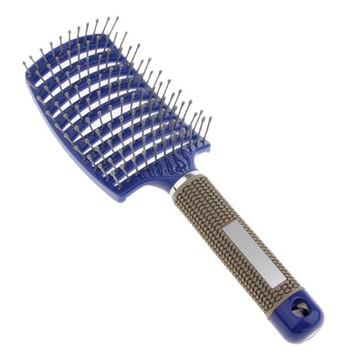 3x щетка для волос, изогнутая щетка для распутывания волос с вентиляцией для женщин, длинные густые волосы