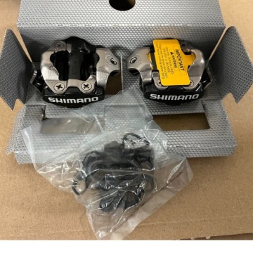 Педали Shimano PD M520 SPD + шипы