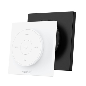 MiLight Miboxer K2B Настенный пульт моно+CCT ЧЕРНЫЙ