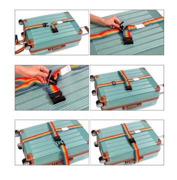 Багажный ремень для крепления чемоданов и сумок Travel Code