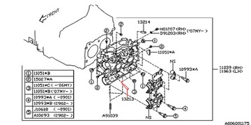 НАПРАВЛЯЮЩАЯ ГОЛОВКИ ВЫПУСКНОГО КЛАПАНА SUBARU DOHC