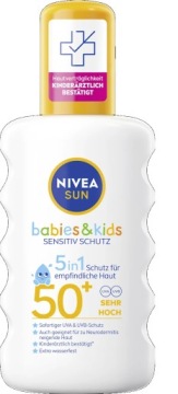 Nivea Спрей сонцезахисний для немовлят і дітей SPF 50+ 200 мл