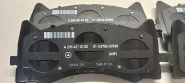 KLOCKI HAMULCOWE PRZÓD MERCEDES GT AMG A0004204700
