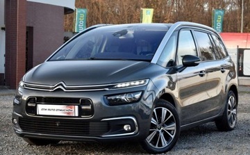 Citroen Grand C4 Picasso II Grand Picasso Facelifting 2.0 BlueHDi 150KM 2017 Citroen C4 Grand Picasso FULLED skora Blis alusy LINNE ASSIST Idealny Pano, zdjęcie 5