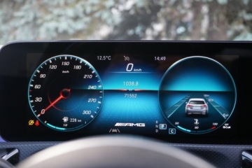 Mercedes CLA C118/X118 Shooting Brake AMG 2.0 45 S AMG 421KM 2022 Mercedes-Benz CLA 45S AMG 4Mat., Bezwypadek, SalonPL, Tempomat, Asyst par, zdjęcie 9