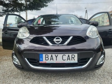 Nissan Micra IV Hatchback 5d Facelifting 1.2 80KM 2014 Nissan Micra 1.2 80 KM Bogata Wersja 100% Przebieg, zdjęcie 8