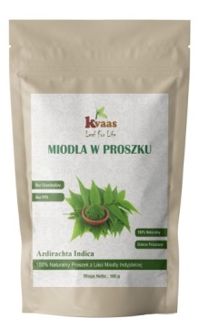 KVAAS NEEM W PROSZKU MIODLA INDYJSKA POWDER PROSZEK 100g