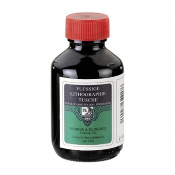 Tusz litograficzny R&K 250 ml - mocna czerń