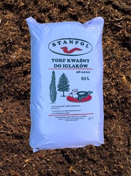 Торф 80л кислолюбивый ЧЕРНИКА АЗАЛИЯ РОДОДЕНДРОНЫ ГИДРЕНСЫ СТАНПОЛ