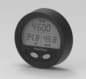 GPS-ИЗМЕРЕНИЕ РАСХОДА ТОПЛИВА FLOWTRECS ТАХОМЕТР