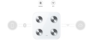 WAGA HUAWEI Scale 3 Bluetooth Edition - BIAŁA