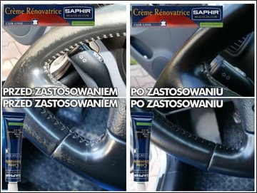 Saphir Renovating Cream 25ml do rys zadrapań brązowy 37