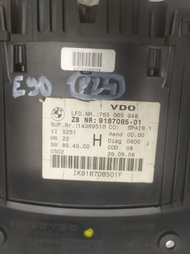 BMW E84 E90 E92 BUDÍKY PŘÍSTROJOVÁ DESKA 9187085