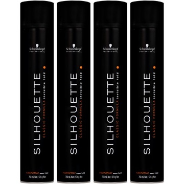 Schwarzkopf mocny lakier do włosów zestaw 4x750ml