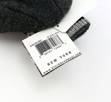 Мужской зимний комплект Шапка утепленная Перчатки Блок Головной убор 54-59 Логотип