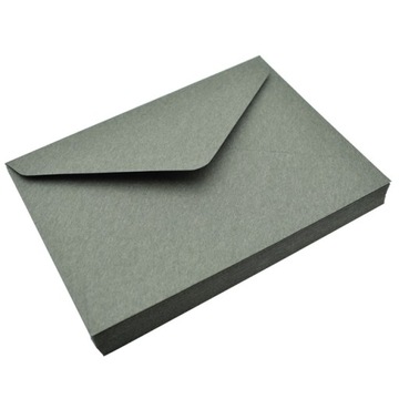 Średni szary styl olorful Koperty Papier Retro Pus