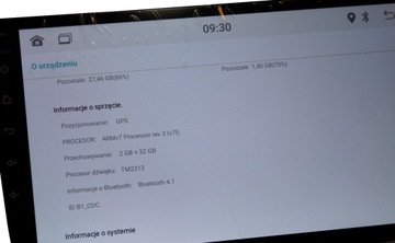 Радио 9 с Android 2/32 ГБ RDS Микрофон 4 ядра
