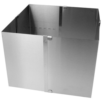 RANT CUKIERNICZ REGULOWANY BLACHA KWADRATOWA 20cm