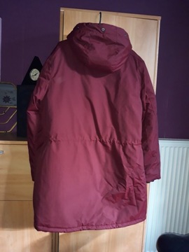 CUBUS KURTKA PARKA ZIMOWA 44 XL BURGUNDOWA JAK NOWA