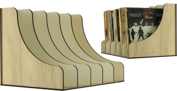 STOJAK NA PŁYTY WINYLOWE ORGANIZER WINYLE 50 CM