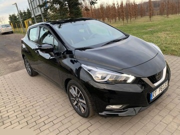 Nissan Micra V 0.9 IG-T 90KM 2019 Nissan Micra 0.9 benzyna 90KM Premium Edition 2019r navi kamera itd