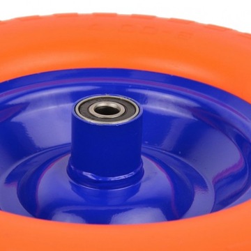 КОЛЕСО КОЛЕСО 4.00-6 ПОЛНЫЙ ПУ ДЛЯ ТАЧКИ + ОСЬ БЕСТЮБОЧНАЯ DURABLE GEKO