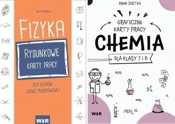 FIZYKA RYSUNKOWE KARTY CHEMIA GRAFICZNE KARTY WI..