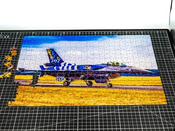 ПАЗЗЛ САМОЛЕТ F-16 F16C БЛОК ЗЕВС АВИАШОУ В РАДОМЕ